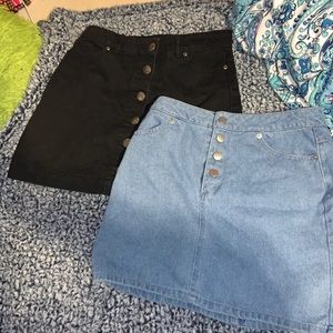 Jean skirt bundle